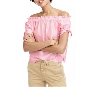 NWOT J. Crew Silk Top